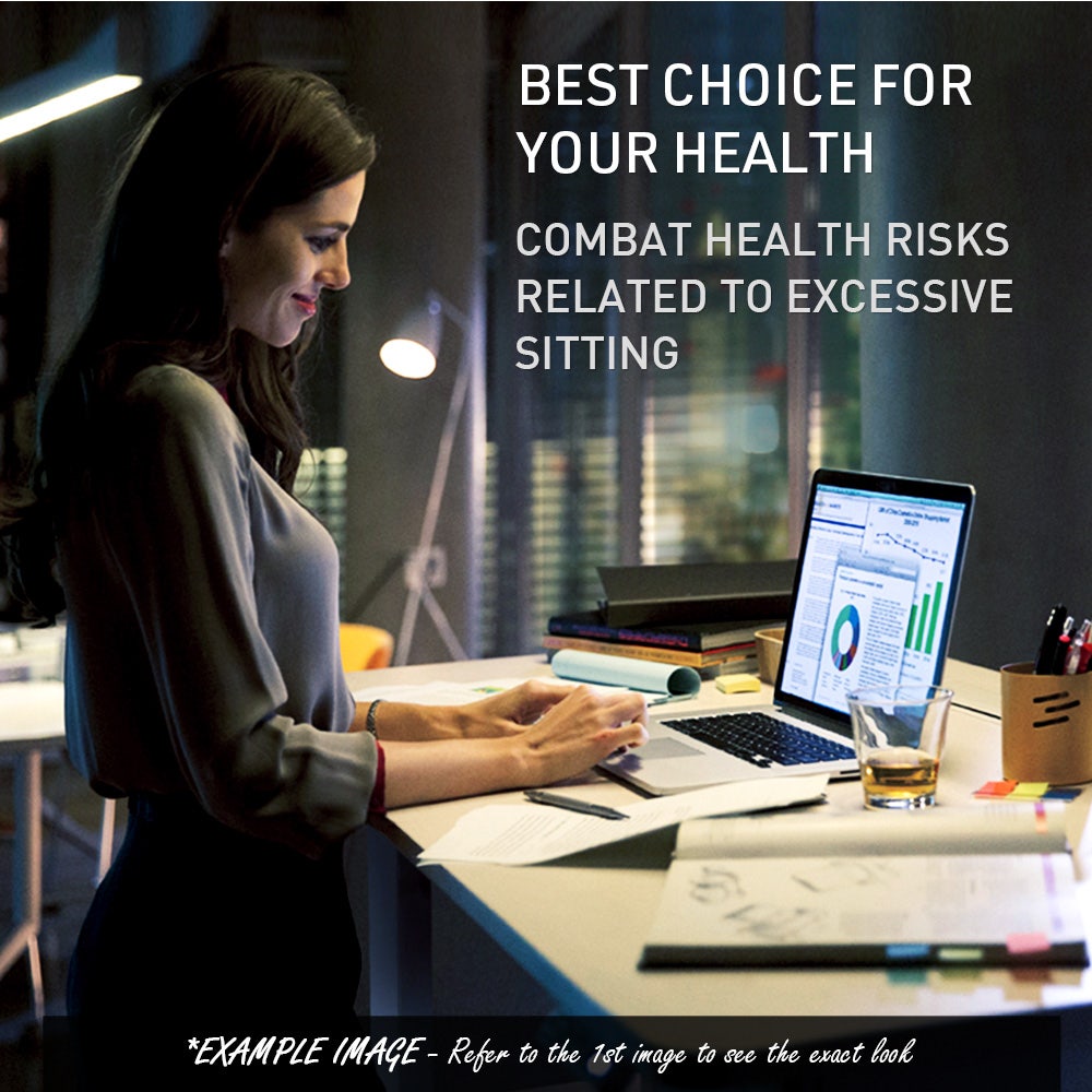FORTIA Sit To Stand Up Standing Desk, 150x68cm, 72-118cm Electric Height Adjustable, Ergonomically Curved Edge, 50kg Rated, White/Silver Frame